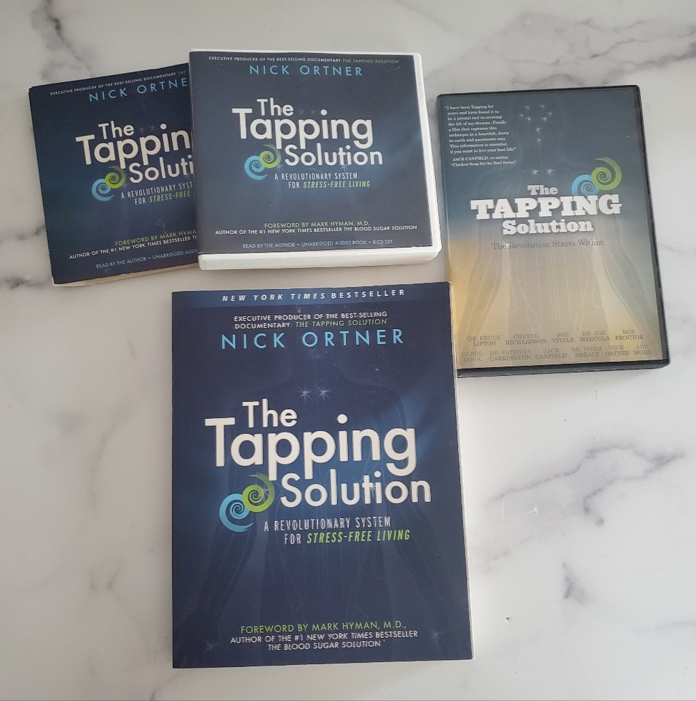 The Tapping Solution Book 8CD Instructional and DVD Set